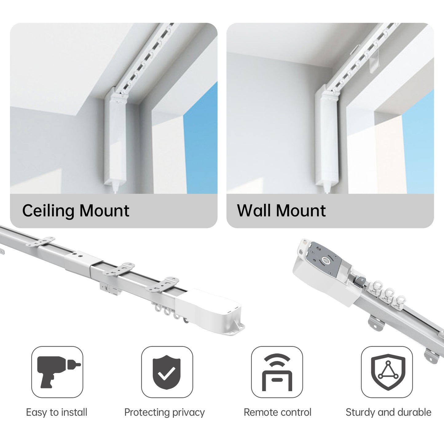 Smart Curtain Track