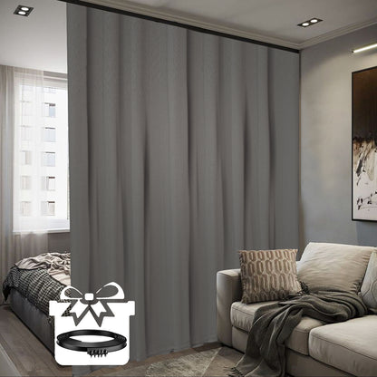 Room Divider Curtain and Track