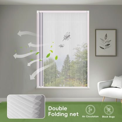 Two-in-One Cellular Shades & Window Screen