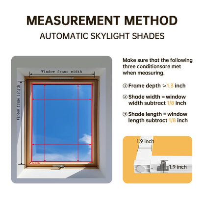 Motorized Skylight Shades (Light Filtering)