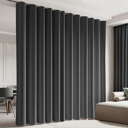 Room Divider Blackout Curtain Total Privacy Thermal Insulated Curtains