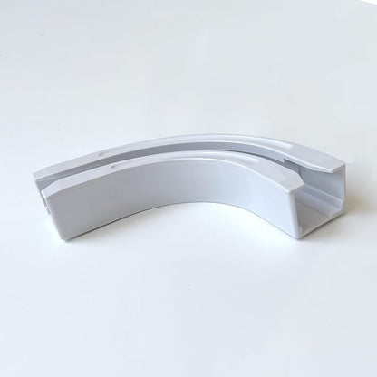 90° Curved Connectors for Track Curtains Ceiling Mount/Wall Mount