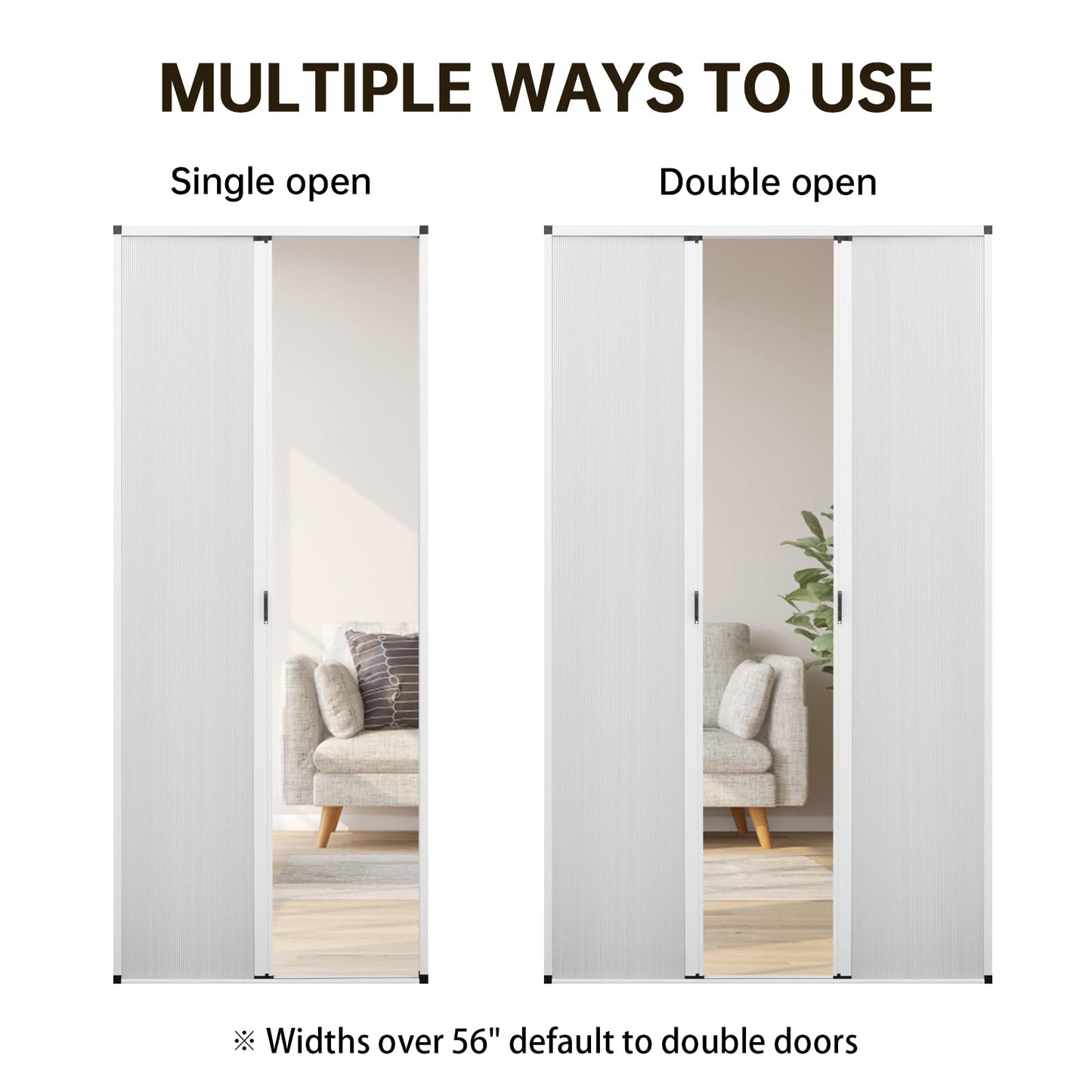 Retractable Cellular Door (Blackout)