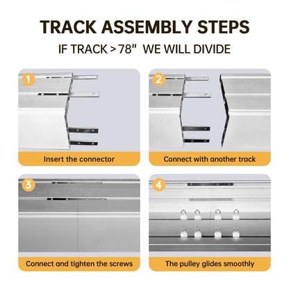 Double Curtain Track Box